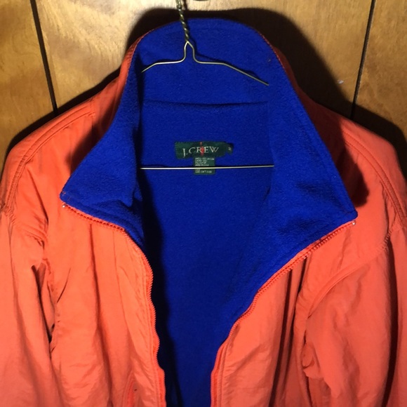 M JCrew fleece winter lined full zip 2 pockets ❤️for lower price and shipping - Picture 7 of 10